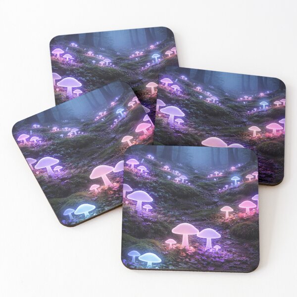 Item preview, Enchanted Glow Forest designed and sold by PixelVibe782.