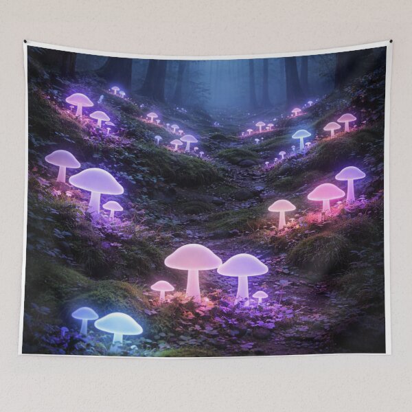 Item preview, Enchanted Glow Forest designed and sold by PixelVibe782.