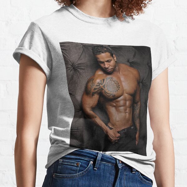 Muscular Body T Shirts Redbubble - hairy muscles and abs roblox