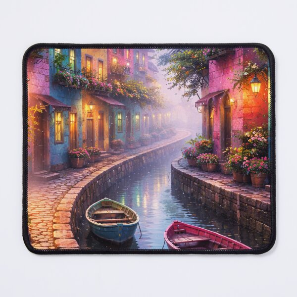 Item preview, Dreamlike Fantasy Cityscape designed and sold by PixelVibe782.