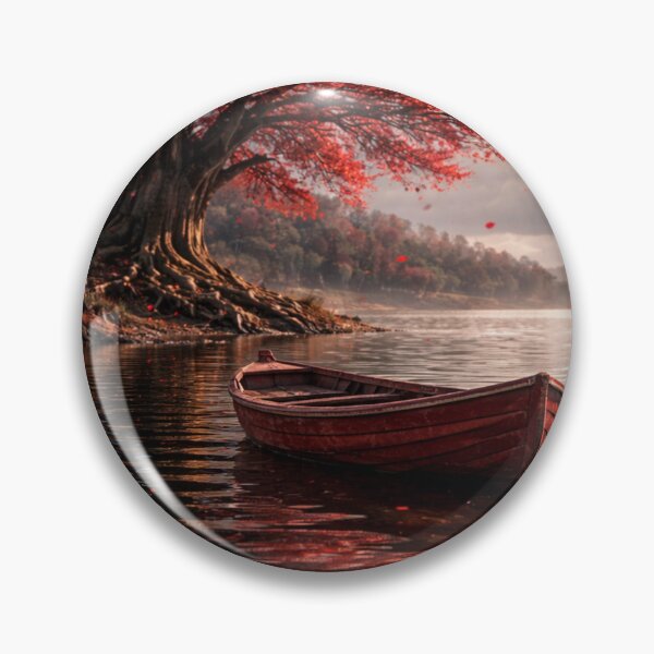 Item preview, Crimson Serenity Lake designed and sold by PixelVibe782.