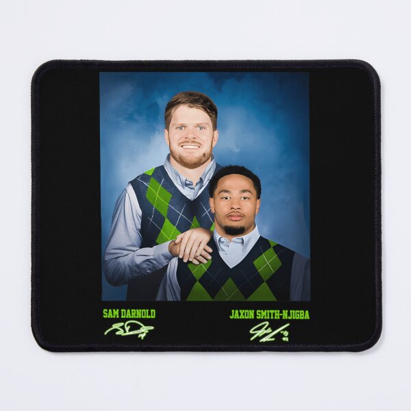 Item preview, Sam Darnold Jaxon Smith Njigba Football Step Brother designed and sold by KareemELbaroudy.
