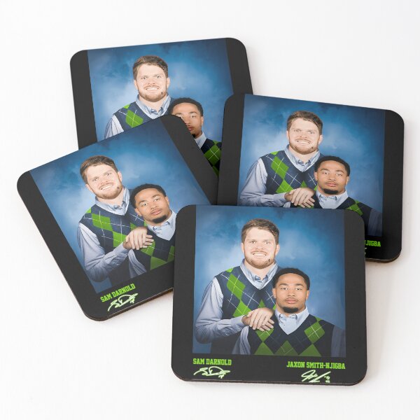 Item preview, Sam Darnold Jaxon Smith Njigba Football Step Brother designed and sold by KareemELbaroudy.