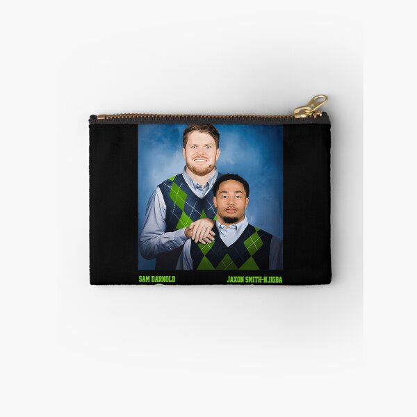 Item preview, Sam Darnold Jaxon Smith Njigba Football Step Brother designed and sold by KareemELbaroudy.
