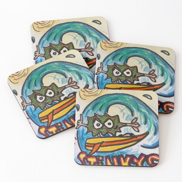 Item preview, Stinkys Summer Surfer Bud 1 designed and sold by Gasserdesigns.