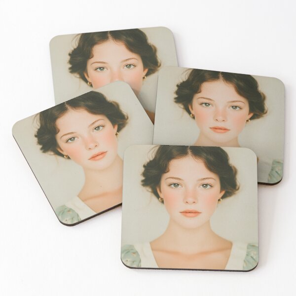 Item preview,  Soft Vintage Portrait – Romantic Feminine Fine Art Photography designed and sold by Mindrender.