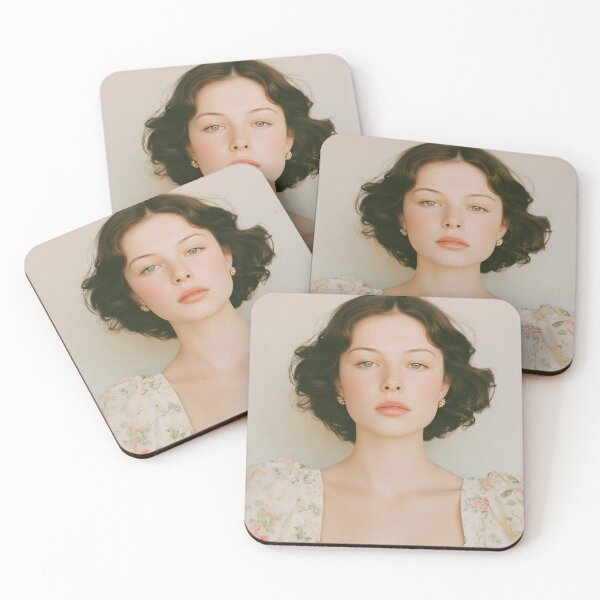 Item preview,  Soft Vintage Portrait – Romantic Feminine Fine Art Photography designed and sold by Mindrender.