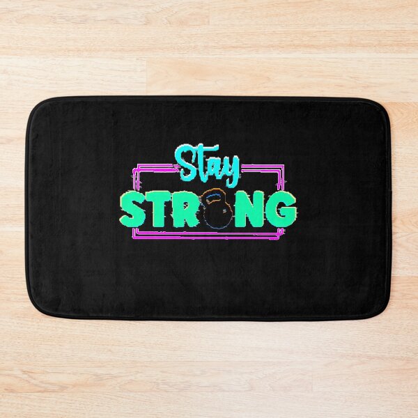 Item preview, Stay Strong with Weight on the Letter O – Motivational Fitness and Mental Strength Design designed and sold by AstronautMerch.
