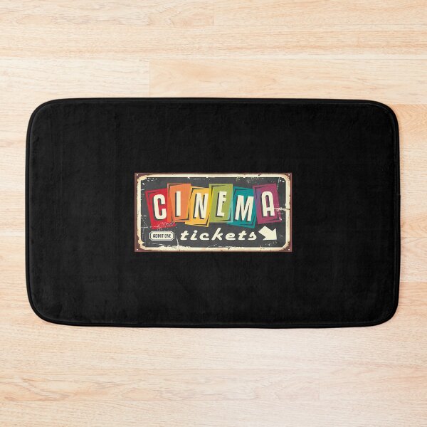 Item preview, Cinema Ticket Design - Cinema 4K  Vintage Cinema - Rainbow designed and sold by grc23.