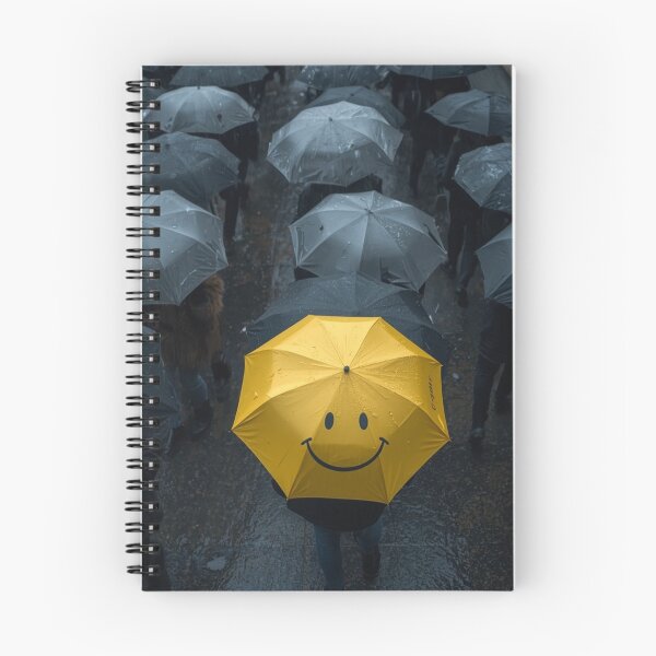 Item preview, Yellow Umbrella in the Rain designed and sold by PixelVibe782.