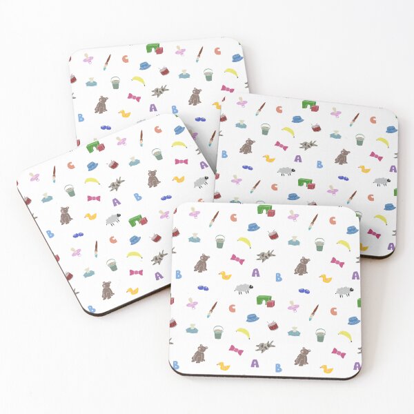 Item preview, Toddler Vibes Seamless Pattern Transparent designed and sold by KatelynDesigns-.