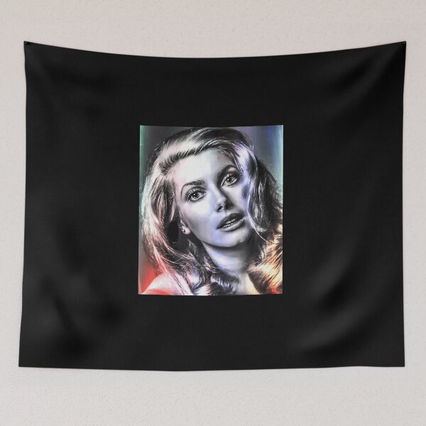 Item preview,  Catherine Deneuve Poster Vintage Hollywood Cinema Print designed and sold by grc23.