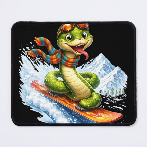 Item preview, Snowboard Snake designed and sold by Orbit&Ink.