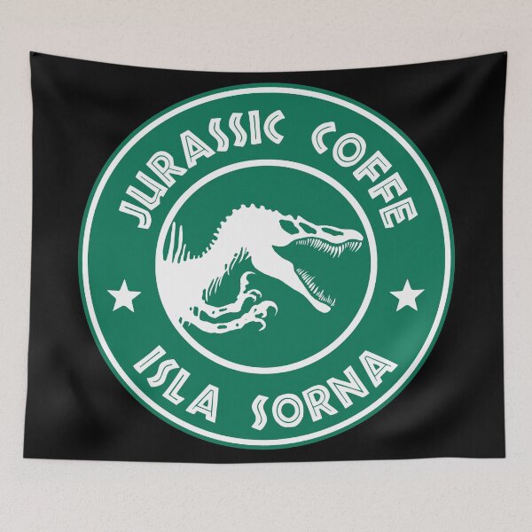 Item preview,  jurassic spinosaur dinosaurs coffee sorna  designed and sold by Blck-Acid-Devil.
