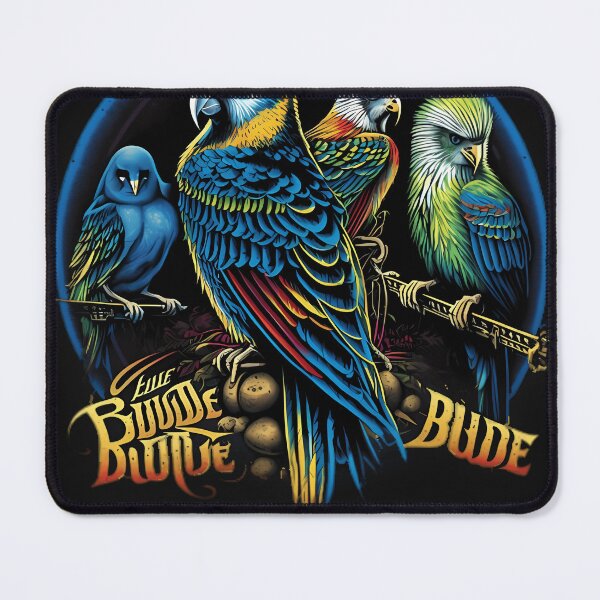 Item preview, Budgie Band Artwork designed and sold by NeonoxStorePH.