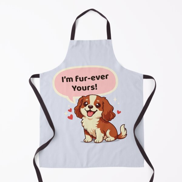 Item preview, I’m Fur-ever Yours Cavalier Spaniel designed and sold by prissipix.