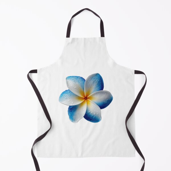 Item preview, Blue plumeria flower designed and sold by LuxChu.