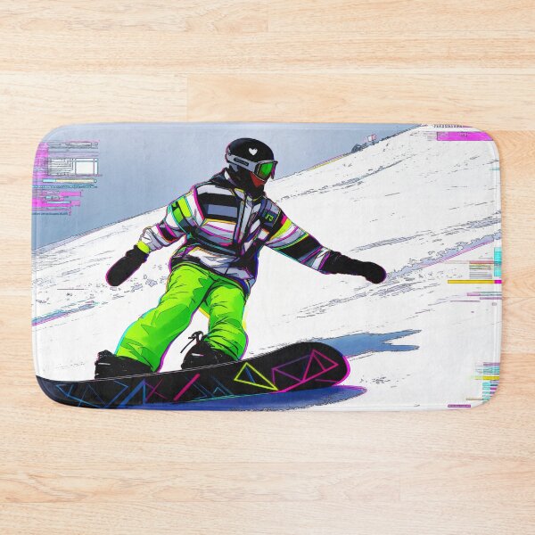 Item preview, Hitting the Slopes - Snowboarder designed and sold by NaturePrints.