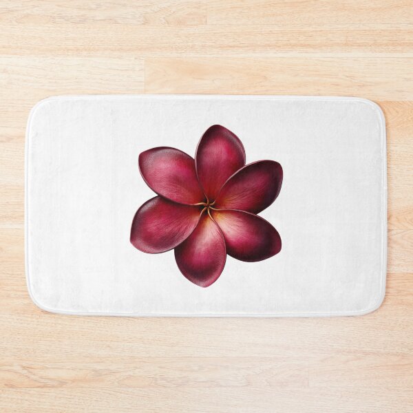 Item preview, Red Plumeria Flower  designed and sold by LuxChu.