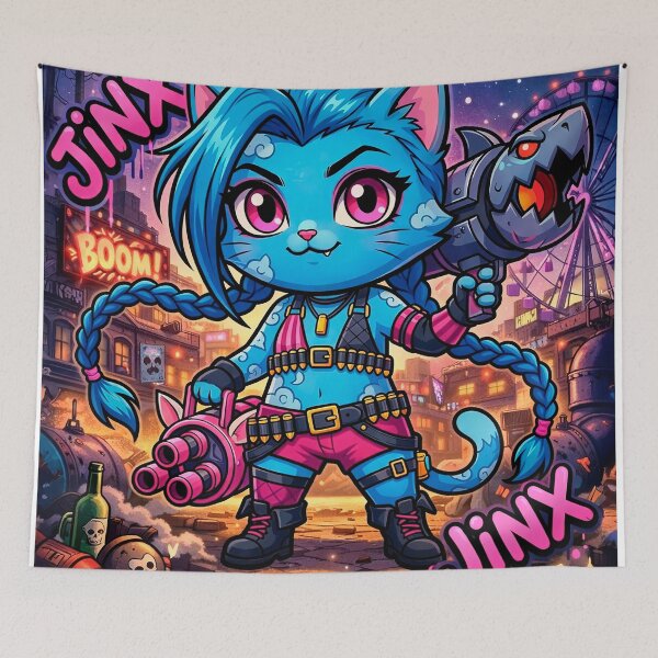 Item preview, Gat-Jinx designed and sold by Lunatik Cat.