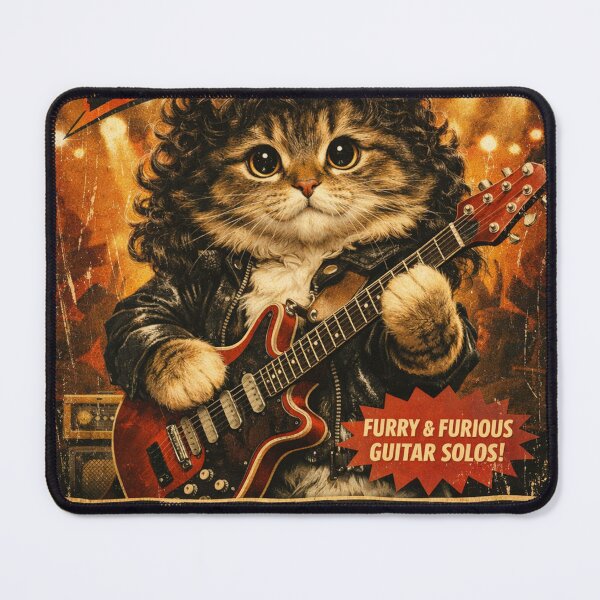 Item preview, The Rockin' Kitty Brian May of Queen designed and sold by Berlin-D-Prs.