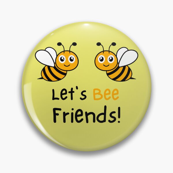 Item preview, Let's Bee Friends Cute Bee Designs designed and sold by SoftAuraPrints.