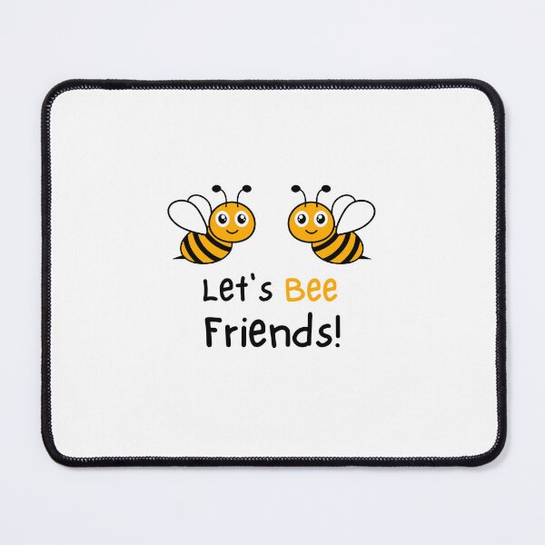 Item preview, Let's Bee Friends Cute Bee Designs designed and sold by SoftAuraPrints.