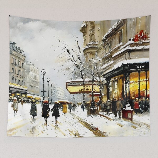 Item preview, Porte Saint-Denis in the Belle Époque - 18 designed and sold by artdesignsnow.