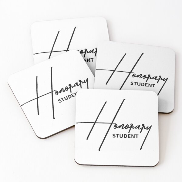 Item preview, Honorary Student - Sarcastic Academic Humor Typography designed and sold by ReggieDior.