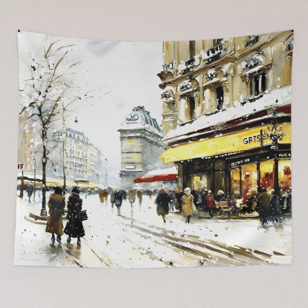 Item preview, Porte Saint-Denis in the Belle Époque - 17 designed and sold by artdesignsnow.