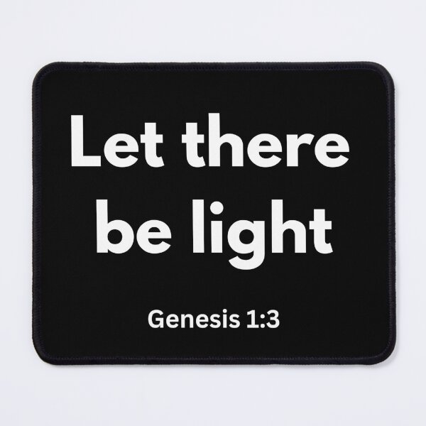 Artikelvorschau, Let There Be Light entworfen und verkauft von Holy-Scripture.