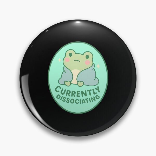 Item preview, Currently Dissociating Blank Stare Frog designed and sold by pcyfptma69.