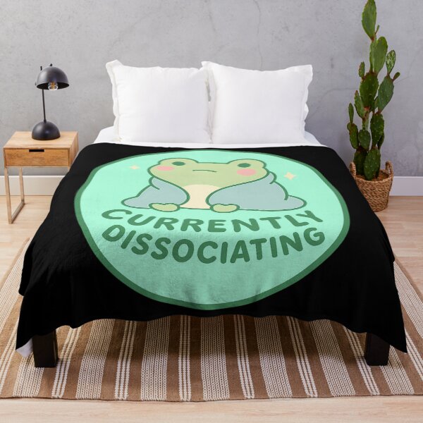 Item preview, Currently Dissociating Blank Stare Frog designed and sold by pcyfptma69.