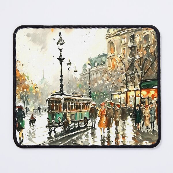 Item preview, Porte Saint-Denis in the Belle Époque - 16 designed and sold by artdesignsnow.