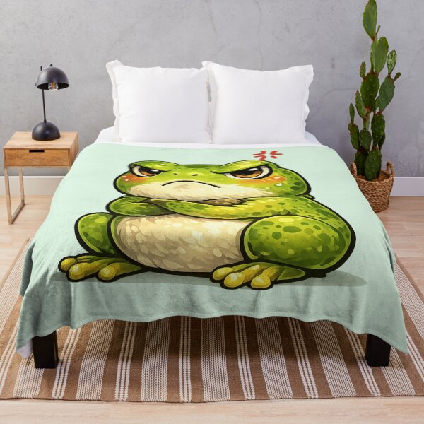 Item preview, Grumpy Kawaii Frog designed and sold by Ivy-Triggs.