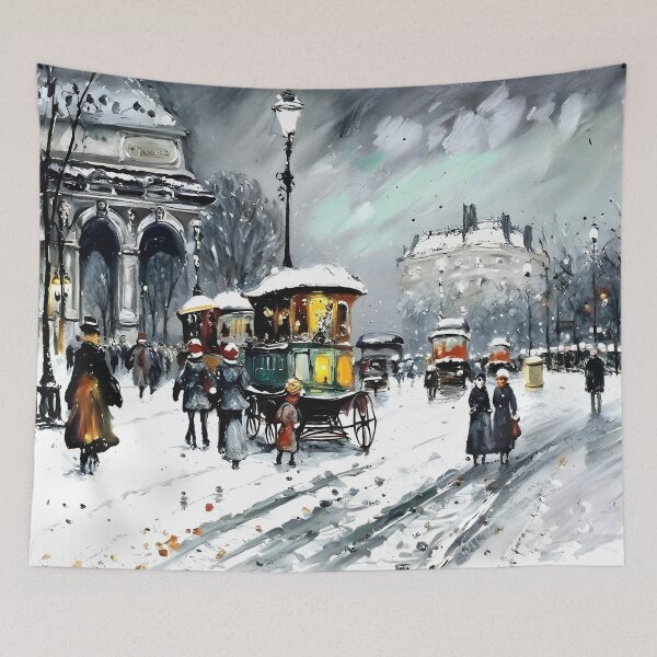 Item preview, Porte Saint-Denis in the Belle Époque - 07 designed and sold by artdesignsnow.