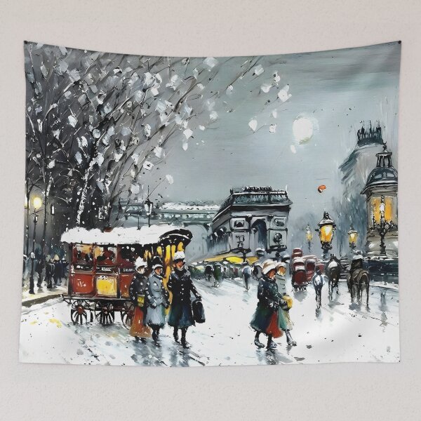 Item preview, Porte Saint-Denis in the Belle Époque - 06 designed and sold by artdesignsnow.
