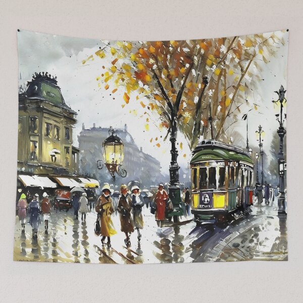 Item preview, Porte Saint-Denis in the Belle Époque - 05 designed and sold by artdesignsnow.