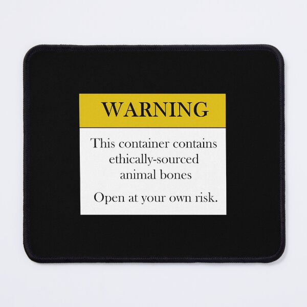 Item preview, Vulture Culture Warning Label designed and sold by pcyfptma69.