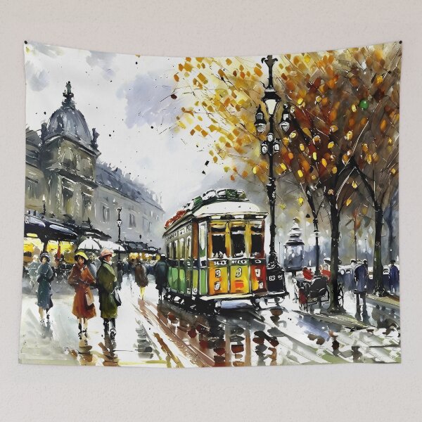 Item preview, Porte Saint-Denis in the Belle Époque - 04 designed and sold by artdesignsnow.