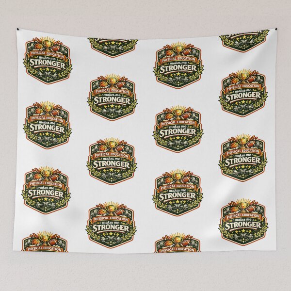 Item preview, Physical Education makes me stronger designed and sold by Throwing-Corn.