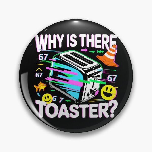 Item preview, Why Is There Toaster Surreal Art Weirdcore designed and sold by SplashTastic.