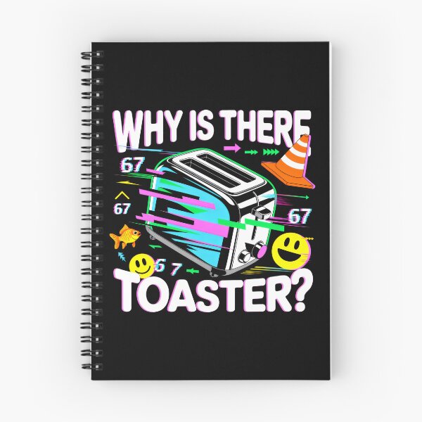 Item preview, Why Is There Toaster Surreal Art Weirdcore designed and sold by SplashTastic.