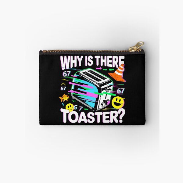 Item preview, Why Is There Toaster Surreal Art Weirdcore designed and sold by SplashTastic.