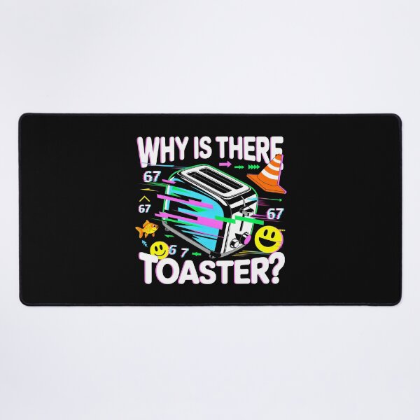 Item preview, Why Is There Toaster Surreal Art Weirdcore designed and sold by SplashTastic.