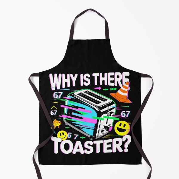 Item preview, Why Is There Toaster Surreal Art Weirdcore designed and sold by SplashTastic.
