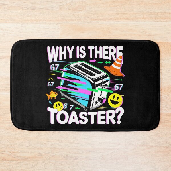 Item preview, Why Is There Toaster Surreal Art Weirdcore designed and sold by SplashTastic.