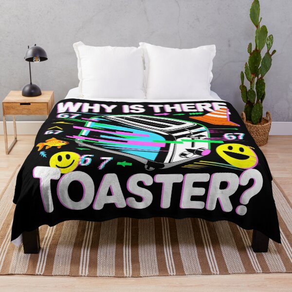 Item preview, Why Is There Toaster Surreal Art Weirdcore designed and sold by SplashTastic.