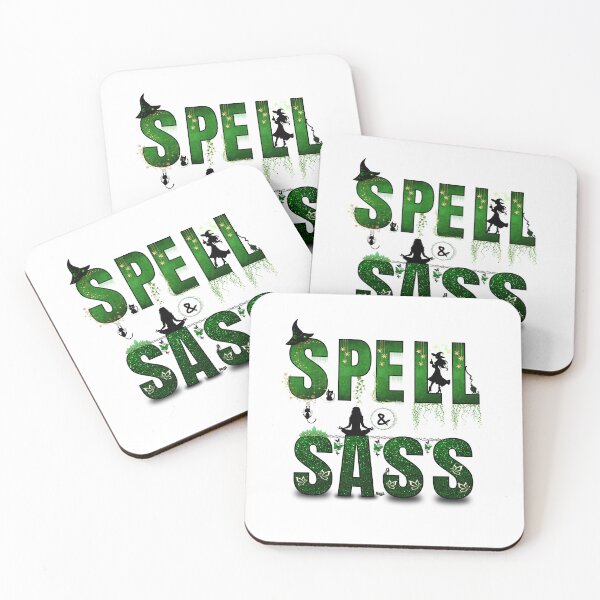 Item preview, Spell & Sass – Magical Green Witchcore Design designed and sold by PixelByHajni.