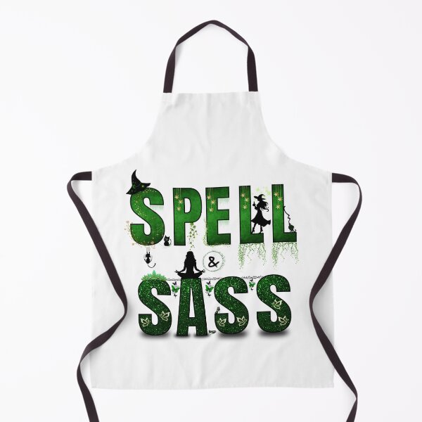 Item preview, Spell & Sass – Magical Green Witchcore Design designed and sold by PixelByHajni.